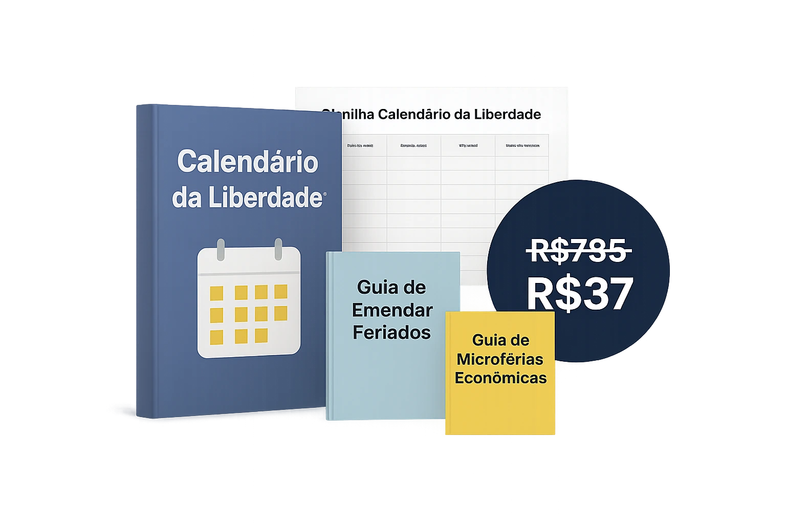 Conteúdo do Calendário da Liberdade